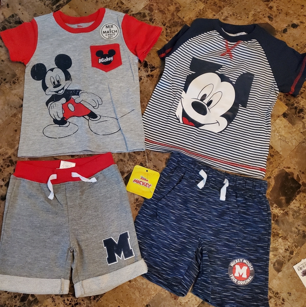 Mickey Mouse 4 piece Set